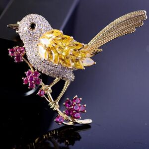 Unbranded Lady Animal Brooch Zircon and Pearl Bird Brooch Ladies Clothes Decorative Brooch Unbranded Lady Animal Brooch Zircon and Pearl Bird Brooch Ladies Clothes Decorative Brooch