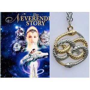 Unbranded 20pcs/lot jewelry The Never Ending Story Steampunk Vintage two snake necklace Au Unbranded 20pcs/lot jewelry The Never Ending Story Steampunk Vintage two snake necklace Au
