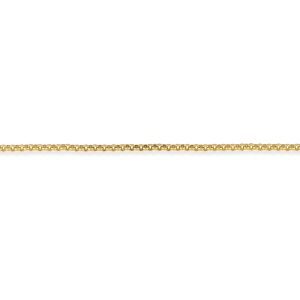(18) Jewelco London 9ct Light Yellow Gold - Round Belcher Pendant Chain Necklace (18) Jewelco London 9ct Light Yellow Gold - Round Belcher Pendant Chain Necklace