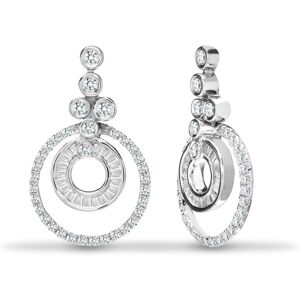 Jewelco London Solid 18ct White Gold Channel Set Baguette G SI1 0.62ct Diamond H Jewelco London Solid 18ct White Gold Channel Set Baguette G SI1 0.62ct Diamond H