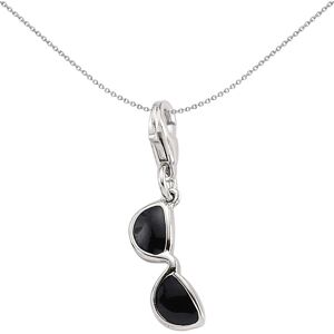 Jewelco London Unisex Sterling Silver Black Enamel Cool Shades Sunglasses Lobste Jewelco London Unisex Sterling Silver Black Enamel Cool Shades Sunglasses Lobste