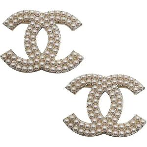 Unbranded Cc Brooch Women"s Sweater Small Suit Decorative Brooch Diamond Pearl Decorative Unbranded Cc Brooch Women"s Sweater Small Suit Decorative Brooch Diamond Pearl Decorative