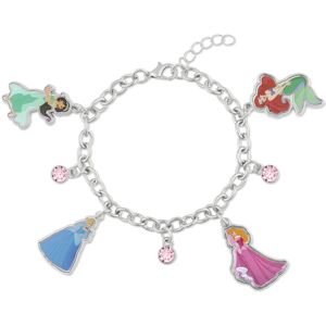 Disney Princess Multicoloured Enamel Costume Crystal Charm Bracelet Disney Princess Multicoloured Enamel Costume Crystal Charm Bracelet