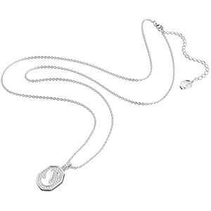 Swarovski Swan Necklace, Pav? Crystals in a Rhodium Plated Setting, from the Sig Swarovski Swan Necklace, Pav? Crystals in a Rhodium Plated Setting, from the Sig