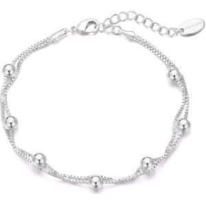Philip Jones Jewellery Philip Jones Silver Plated Ball Bracelet Philip Jones Jewellery Philip Jones Silver Plated Ball Bracelet