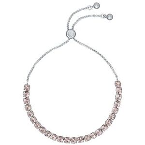 Ted Baker Melrah Crystal Adjustable Tennis Bracelet for Women (Silver/Vintage Ro Ted Baker Melrah Crystal Adjustable Tennis Bracelet for Women (Silver/Vintage Ro