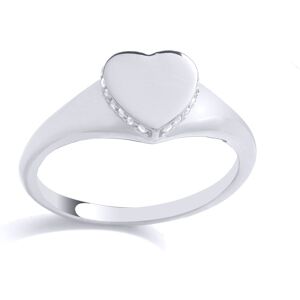 (R) Jewelco London Ladies Rhodium Plated Sterling Silver Edge Set Halo Love Hear (R) Jewelco London Ladies Rhodium Plated Sterling Silver Edge Set Halo Love Hear