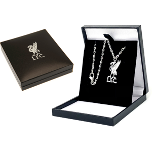 Liverpool FC Silver Plated Liverbird Pendant With 50 cm Long Chain Necklace Liverpool FC Silver Plated Liverbird Pendant With 50 cm Long Chain Necklace