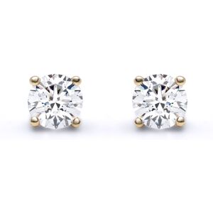 Jewelco London Ladies Solid 18ct Yellow Gold 4 Claw Set Round G SI1 0.5ct Diamon Jewelco London Ladies Solid 18ct Yellow Gold 4 Claw Set Round G SI1 0.5ct Diamon
