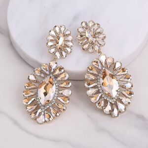 Unbranded (E1542 Champagne) Statement Crystal Rhinestone Claw Big Glassrhinestones Drop Ea Unbranded (E1542 Champagne) Statement Crystal Rhinestone Claw Big Glassrhinestones Drop Ea