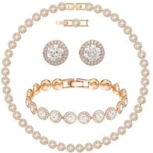 Unbranded (JH00005) High Quality Original Women's Necklace, Bracelet and Earrings Set, Ang Unbranded (JH00005) High Quality Original Women's Necklace, Bracelet and Earrings Set, Ang