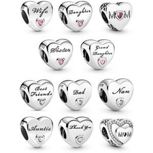 Unbranded (grand daughter ) (grand daughter 9525 sterling silver dangle charm for pandora Unbranded (grand daughter ) (grand daughter 9525 sterling silver dangle charm for pandora