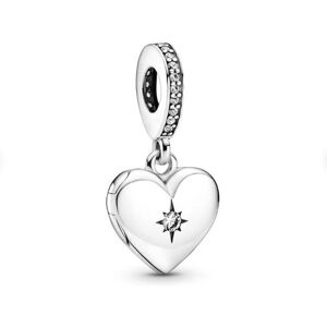 Unbranded (pandora openable heart dangle charm ) (Pandora pink heart daughter dangle charm Unbranded (pandora openable heart dangle charm ) (Pandora pink heart daughter dangle charm