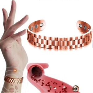 Unbranded (rose gold) Copperheal Sugardown Therapeutic Bracelet-sugar Control Wristband Ly Unbranded (rose gold) Copperheal Sugardown Therapeutic Bracelet-sugar Control Wristband Ly