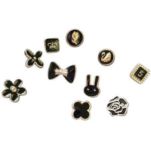 Unbranded (Black Clover) 10pcs Prevent Accidental Exposure Buttons Brooch Pins Badge Unbranded (Black Clover) 10pcs Prevent Accidental Exposure Buttons Brooch Pins Badge