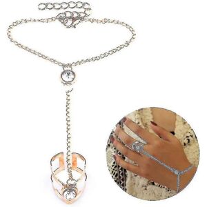 Unbranded Finger Ring Bracelet Tassel Chain Unbranded Finger Ring Bracelet Tassel Chain