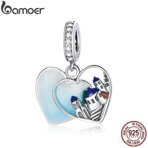 Maxpower (E) Bamoer 925 Sterling Silver Traveling Series Shine Cubic Zirconia Cute Pink C Maxpower (E) Bamoer 925 Sterling Silver Traveling Series Shine Cubic Zirconia Cute Pink C