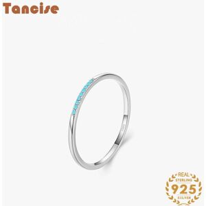 Maxpower (silver, 7) Tancise Classic 925 Sterling Silver Zircon Ring Ladies Jewelry Wedd Maxpower (silver, 7) Tancise Classic 925 Sterling Silver Zircon Ring Ladies Jewelry Wedd