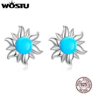 Maxpower (925 silver) Wostu 925 Sterling Silver Tiny Sun Stud Earrings For Women Trendy F Maxpower (925 silver) Wostu 925 Sterling Silver Tiny Sun Stud Earrings For Women Trendy F