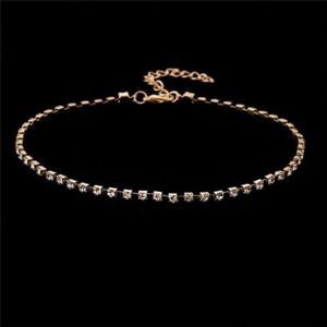 Maxpower (golden) Women Shiny Rhinestones Collar Choker Necklace Wedding Party Jewelry Maxpower (golden) Women Shiny Rhinestones Collar Choker Necklace Wedding Party Jewelry