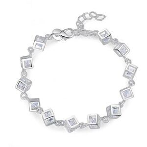 Maxpower (Peacock Blue) New High Quality S925 Sterling Silver 4MM Women Men Chain Male Tw Maxpower (Peacock Blue) New High Quality S925 Sterling Silver 4MM Women Men Chain Male Tw