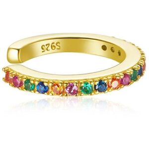 Maxpower (B) Bamoer 1 Pcs Colorful Zircon Ear Clip, Women Genuine 925 Sterling Silver Cle Maxpower (B) Bamoer 1 Pcs Colorful Zircon Ear Clip, Women Genuine 925 Sterling Silver Cle