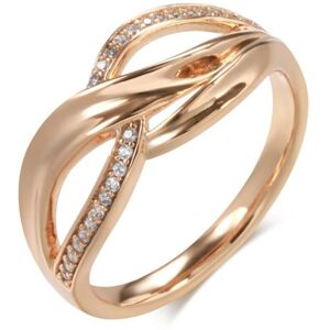 Maxpower (as the picture, 9) Personality Crossing Geometric Micro Inlay Zircon Women Ring Maxpower (as the picture, 9) Personality Crossing Geometric Micro Inlay Zircon Women Ring