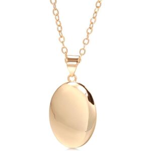 Maxpower (rose gold) Kinel Trendy Glossy Rose Gold Necklace Simple Pendant Necklace Maxpower (rose gold) Kinel Trendy Glossy Rose Gold Necklace Simple Pendant Necklace