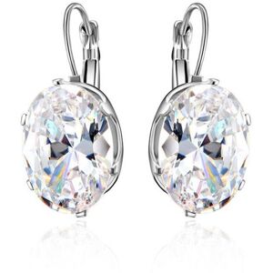 Maxpower (white, 1) Valentines Day Gift Crystal Big Stone Drop Earrings Fashion Elegant Maxpower (white, 1) Valentines Day Gift Crystal Big Stone Drop Earrings Fashion Elegant