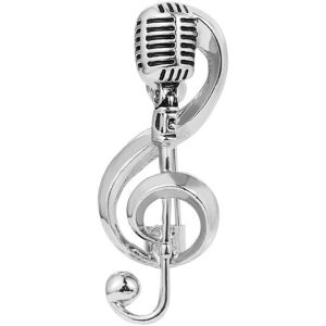 Maxpower (silver) Pin Jewelry Accessories Badge Pin Brooches Pin Music Note Brooch Microp Maxpower (silver) Pin Jewelry Accessories Badge Pin Brooches Pin Music Note Brooch Microp