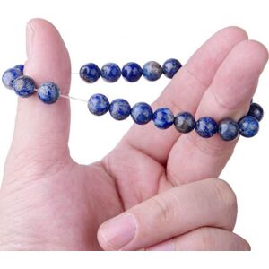 Maxpower (blue) Natural 8mm Lapis Lazuli Beads Bracelets Unisex Elastic Bangle Jewelry Gi Maxpower (blue) Natural 8mm Lapis Lazuli Beads Bracelets Unisex Elastic Bangle Jewelry Gi