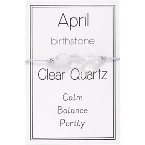 Maxpower (as the picture, April) "new Birthday Crystal Stone Braided Bracelet - Wome Maxpower (as the picture, April) "new Birthday Crystal Stone Braided Bracelet - Wome