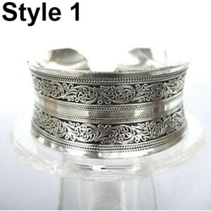 Maxpower (Style 1) Women Vintage Ethnic Style Open Jewelry Tibetan Bangle Wide Cuff Brace Maxpower (Style 1) Women Vintage Ethnic Style Open Jewelry Tibetan Bangle Wide Cuff Brace