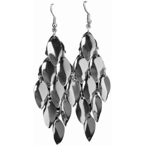 Maxpower (silver) Women Waterdrop Disks Charms Long Dangle Eardrop Earrings Jewelry Gift Maxpower (silver) Women Waterdrop Disks Charms Long Dangle Eardrop Earrings Jewelry Gift