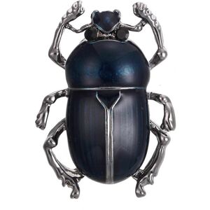 Maxpower (navy blue) Vintage Lady Beetle Enamel Animal Insect Brooch Pin Women Scarf Part Maxpower (navy blue) Vintage Lady Beetle Enamel Animal Insect Brooch Pin Women Scarf Part