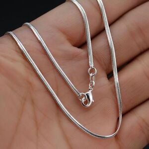 Maxpower (silver, 40cm) Fashion Silver Color Flat Snake Chain 2mm Width Necklace Jewelry Maxpower (silver, 40cm) Fashion Silver Color Flat Snake Chain 2mm Width Necklace Jewelry
