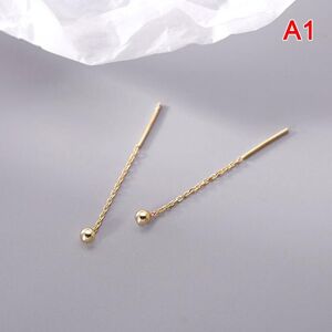 Maxpower (gold) Long Tassel Round Heart Drop Earrings Korea Hanging Women Earring Maxpower (gold) Long Tassel Round Heart Drop Earrings Korea Hanging Women Earring