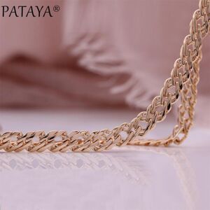 Maxpower (60CM) Pataya Rose Gold Color Preservation Electroplated Copper Chain Bracelet N Maxpower (60CM) Pataya Rose Gold Color Preservation Electroplated Copper Chain Bracelet N