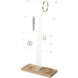 Umbra Trigem Tiered Tabletop Jewelry Organizer Freestanding Hanging Necklace Ea Umbra Trigem Tiered Tabletop Jewelry Organizer Freestanding Hanging Necklace Ea
