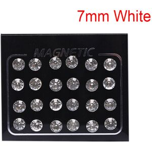Unbranded 24Pcs/Set Unisex Stainless Steel Round Magnetic Non-Piercing Clip On Stud Earrin Unbranded 24Pcs/Set Unisex Stainless Steel Round Magnetic Non-Piercing Clip On Stud Earrin