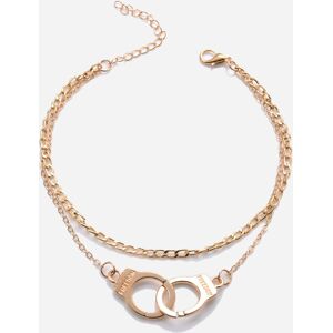 Unbranded Classic Stainless Steel Multi-Layer Foot Chain Summer Handcuffs Ankle Bracelet F Unbranded Classic Stainless Steel Multi-Layer Foot Chain Summer Handcuffs Ankle Bracelet F