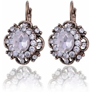 Unbranded Women Crystal Drop Earring 5 Colors Retro Vintage Earring Rhinestone Dangle Eari Unbranded Women Crystal Drop Earring 5 Colors Retro Vintage Earring Rhinestone Dangle Eari