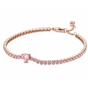 Unbranded Moments Sparkling Heart Tennis Bracelet Bangle Fit Women 925 Sterling Silver Bea Unbranded Moments Sparkling Heart Tennis Bracelet Bangle Fit Women 925 Sterling Silver Bea