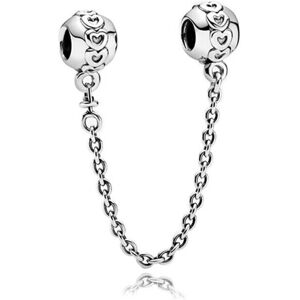 Unbranded 1Pcs Sparkling Zircon Safety Chain Dangle Bead Pendant DIY Bracelet Necklace Acc Unbranded 1Pcs Sparkling Zircon Safety Chain Dangle Bead Pendant DIY Bracelet Necklace Acc