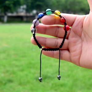 Unbranded 1pc 7 Colors Reiki Healing Energy Stone Bracelet For Men And Women Pure Hand Wov Unbranded 1pc 7 Colors Reiki Healing Energy Stone Bracelet For Men And Women Pure Hand Wov