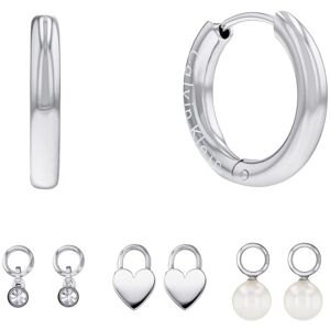 Calvin Klein Jewelry Women's Gift Set Dangle and Drop Earrings Color: Silver (M Calvin Klein Jewelry Women's Gift Set Dangle and Drop Earrings Color: Silver (M