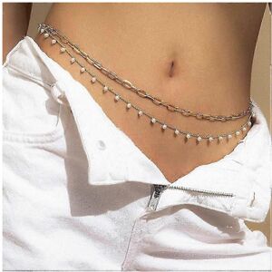 Unbranded Pearl Layered Belly Body Chain Gold Body Chains Tassel Waist Chain Beach Bikini Unbranded Pearl Layered Belly Body Chain Gold Body Chains Tassel Waist Chain Beach Bikini