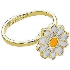 Unbranded daisy Flower Meditation Ring Relieving Anxiety Stress Rotatable Band Ring Gifts Unbranded daisy Flower Meditation Ring Relieving Anxiety Stress Rotatable Band Ring Gifts