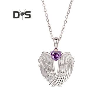 Unbranded (as the picture, E) Angel Wings Necklace Rhinestone Hug Guardian Wings Pendant N Unbranded (as the picture, E) Angel Wings Necklace Rhinestone Hug Guardian Wings Pendant N