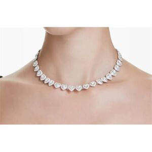 Unbranded (necklace) SWA Latest Hot Selling Necklace Ariana Grande Tennis Round Heart Ange Unbranded (necklace) SWA Latest Hot Selling Necklace Ariana Grande Tennis Round Heart Ange